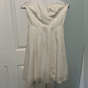 Strapless White Calvin Klein Dress